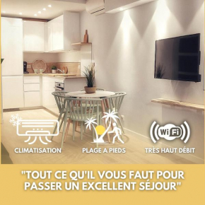 150m de la plage, appartement tout équipé